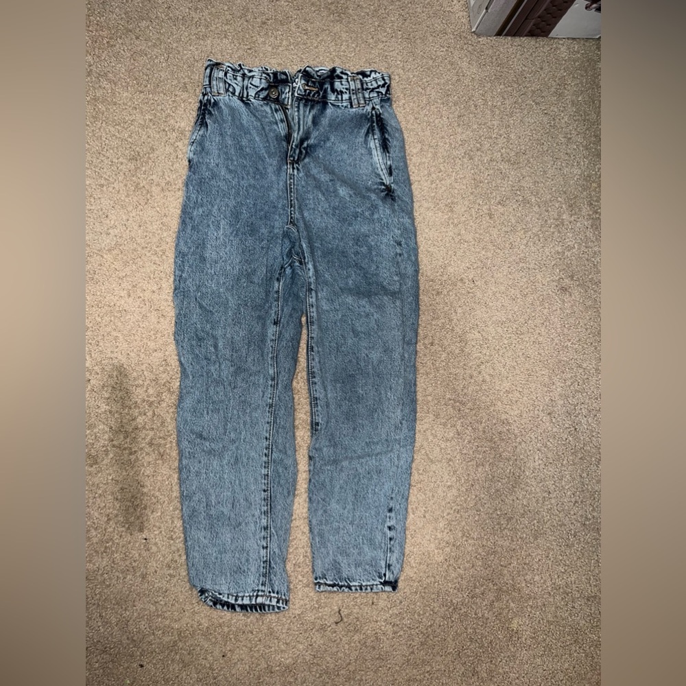 Zara mom jeans